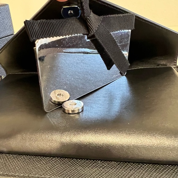 PRADA SAFFIANO LEATHER ENVELOPE BAG - Picture 7 of 12